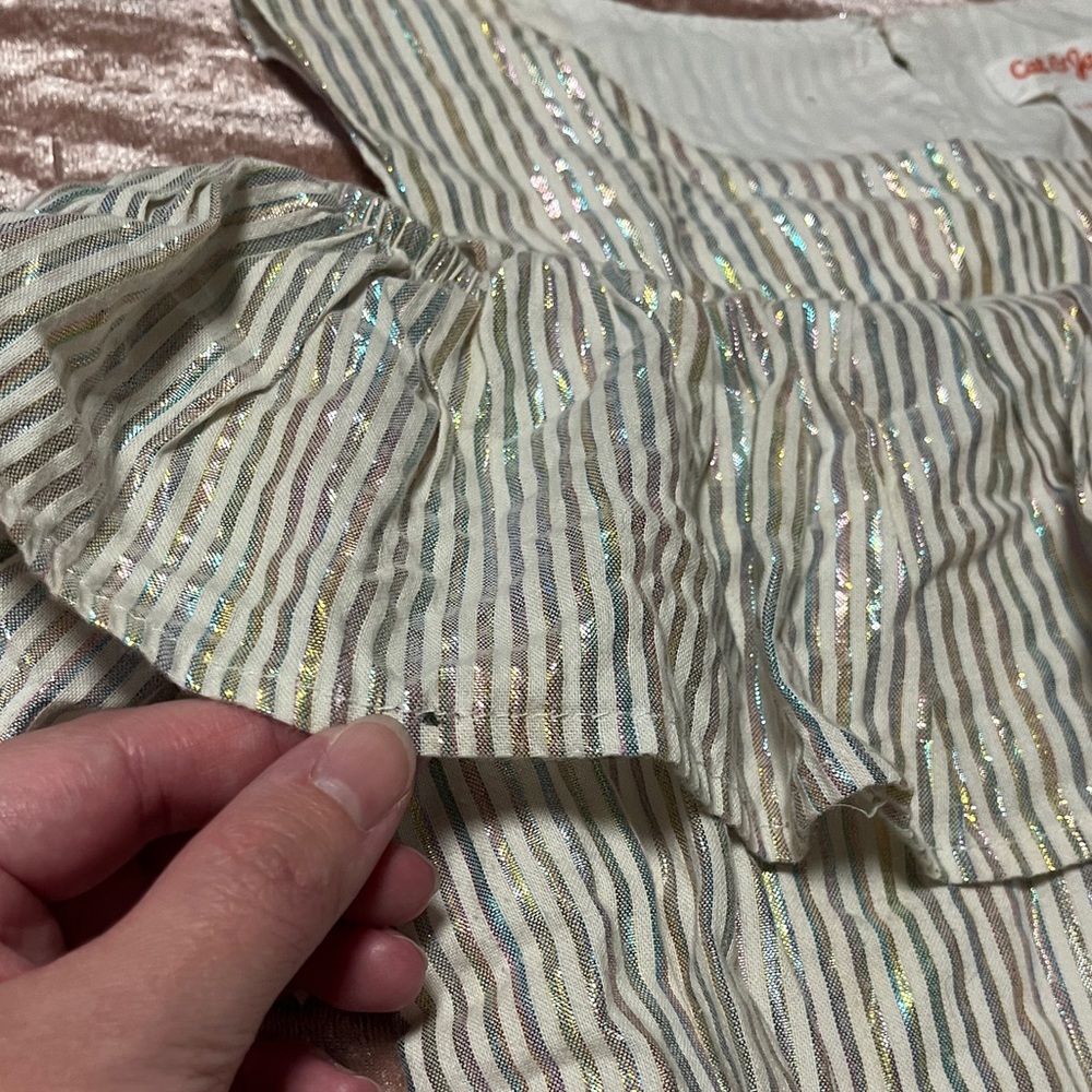 Cat & Jack Multicolor Striped Dress - Picture 7 of 11